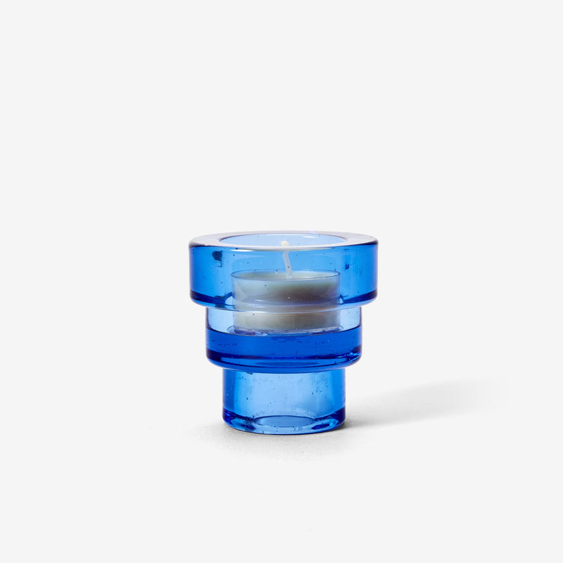 Terrace Candle Holder | Blue Candles Areaware  Paper Skyscraper Gift Shop Charlotte