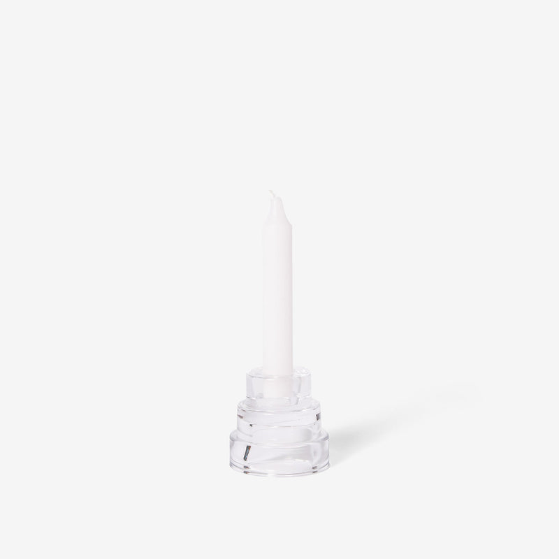 Terrace Candle Holder | Clear Candles Areaware  Paper Skyscraper Gift Shop Charlotte