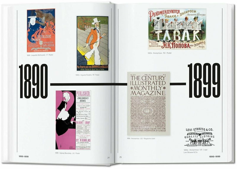 The History of Graphic Design. 40th Ed BOOK Taschen  Paper Skyscraper Gift Shop Charlotte