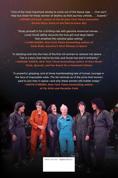 The Six: The Untold Story of America's First Women Astronauts by Loren Grush | Hardcover BOOK Simon & Schuster  Paper Skyscraper Gift Shop Charlotte
