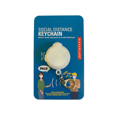 SALE Social Distancing Keychain Gadgets & Tech Kikkerland  Paper Skyscraper Gift Shop Charlotte
