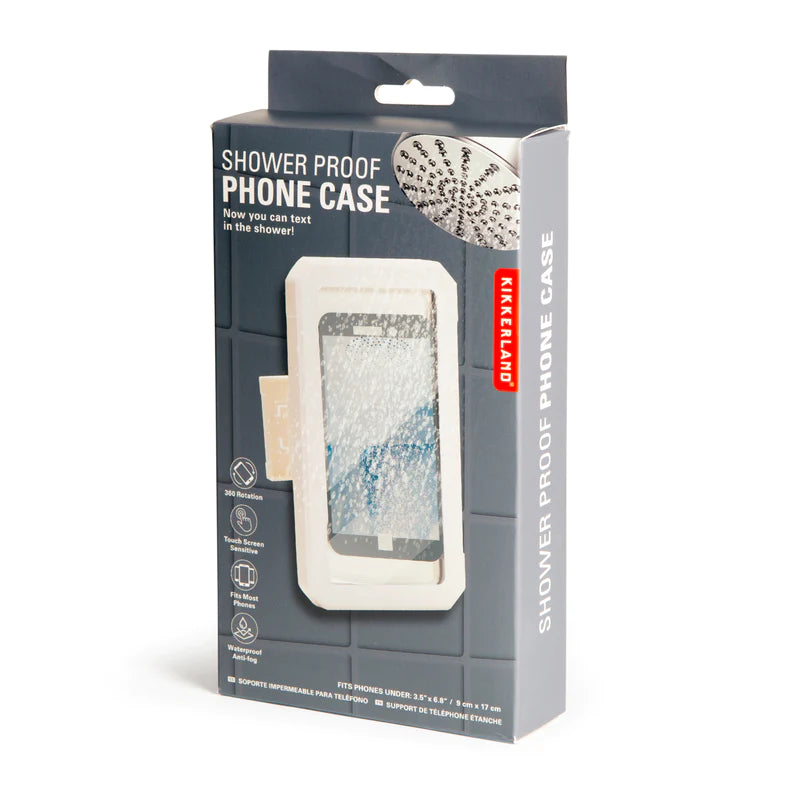 Shower Proof Phone Case Gadgets & Tech Kikkerland  Paper Skyscraper Gift Shop Charlotte