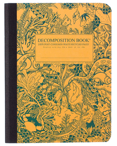 Decomposition Book | Under the Sea Notebooks Michael Roger Press  Paper Skyscraper Gift Shop Charlotte