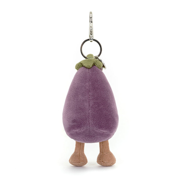 Vivacious Eggplant Bag Charm Stuffed Animals Jellycat  Paper Skyscraper Gift Shop Charlotte
