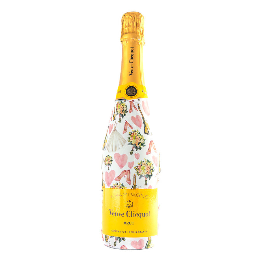 Wedding Romance Bottle Wrap | Veuve Edition Gift Supplies Beau Bottles Paper Skyscraper Gift Shop Charlotte