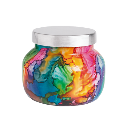 Volcano Petite Rainbow Jar Candles DPM Fragrance  Paper Skyscraper Gift Shop Charlotte