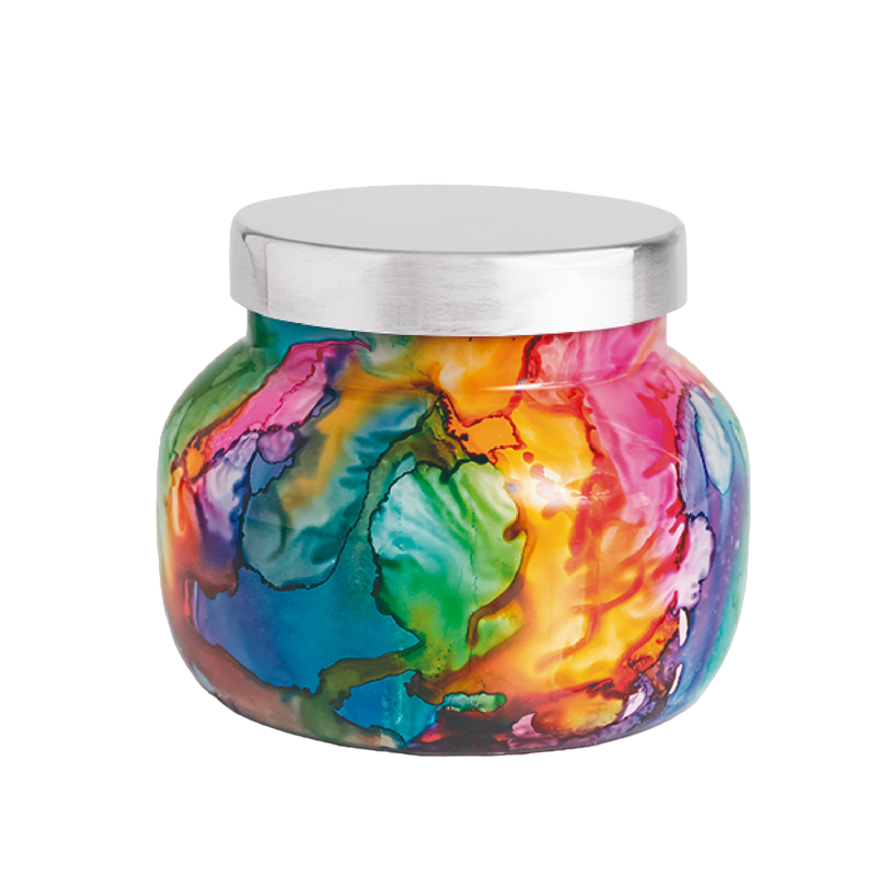 Volcano Petite Rainbow Jar Candles DPM Fragrance  Paper Skyscraper Gift Shop Charlotte