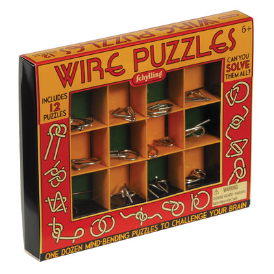 Wire Puzzles Games Schylling Associates Inc  Paper Skyscraper Gift Shop Charlotte