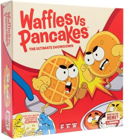 Waffles vs Pancakes - The Breakfast Scoop Up Game for Families Family Games What Do You Meme?  Paper Skyscraper Gift Shop Charlotte