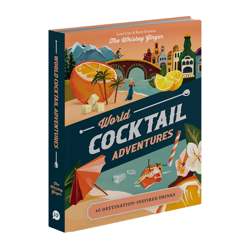 World Cocktail Adventures: 40 Destination-Inspired Drinks BOOK Chronicle  Paper Skyscraper Gift Shop Charlotte