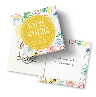 Thoughtfulls Pop-Open Cards | You're Amazing | Kids Cards Compendium  Paper Skyscraper Gift Shop Charlotte