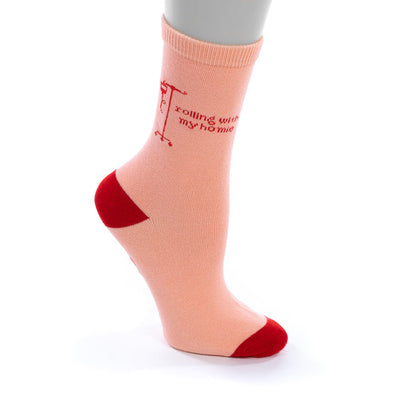 "Rollin with my Homies" Socks- Unisex  Nurseology  Paper Skyscraper Gift Shop Charlotte