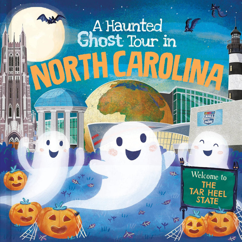 A Haunted Ghost Tour in North Carolina by Louise Martin | Hardcover BOOK Sourcebooks  Paper Skyscraper Gift Shop Charlotte