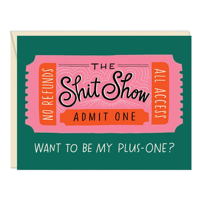 The Shit Show Sticker Card