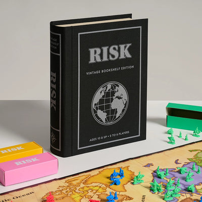 Risk | Vintage Bookshelf Games - Kids & Family WS Game Company Paper Skyscraper Gift Shop Charlotte