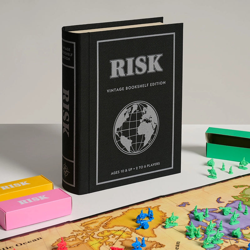 Risk | Vintage Bookshelf Games - Kids & Family WS Game Company Paper Skyscraper Gift Shop Charlotte