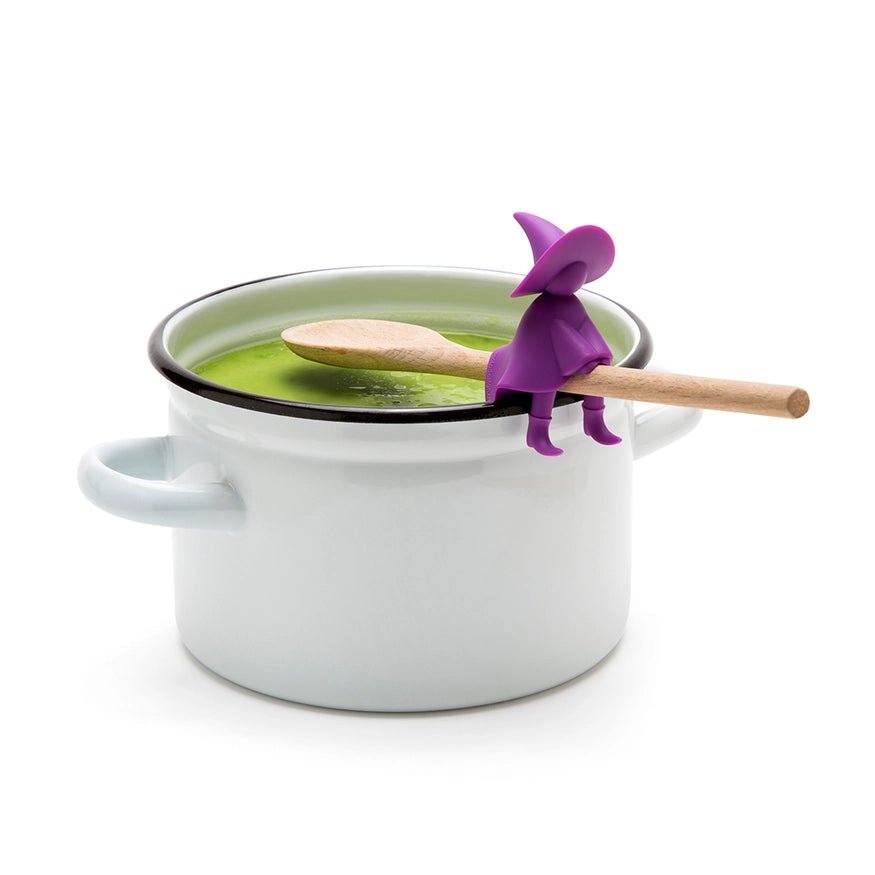 Agatha Witch Spoon Holder and Steam Releaser Kitchen OTOTO  Paper Skyscraper Gift Shop Charlotte