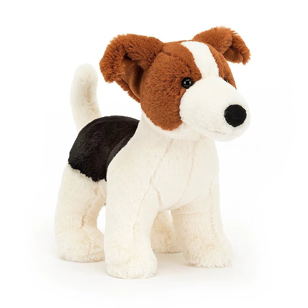 Albert Jack Russell Stuffed Animals Jellycat  Paper Skyscraper Gift Shop Charlotte