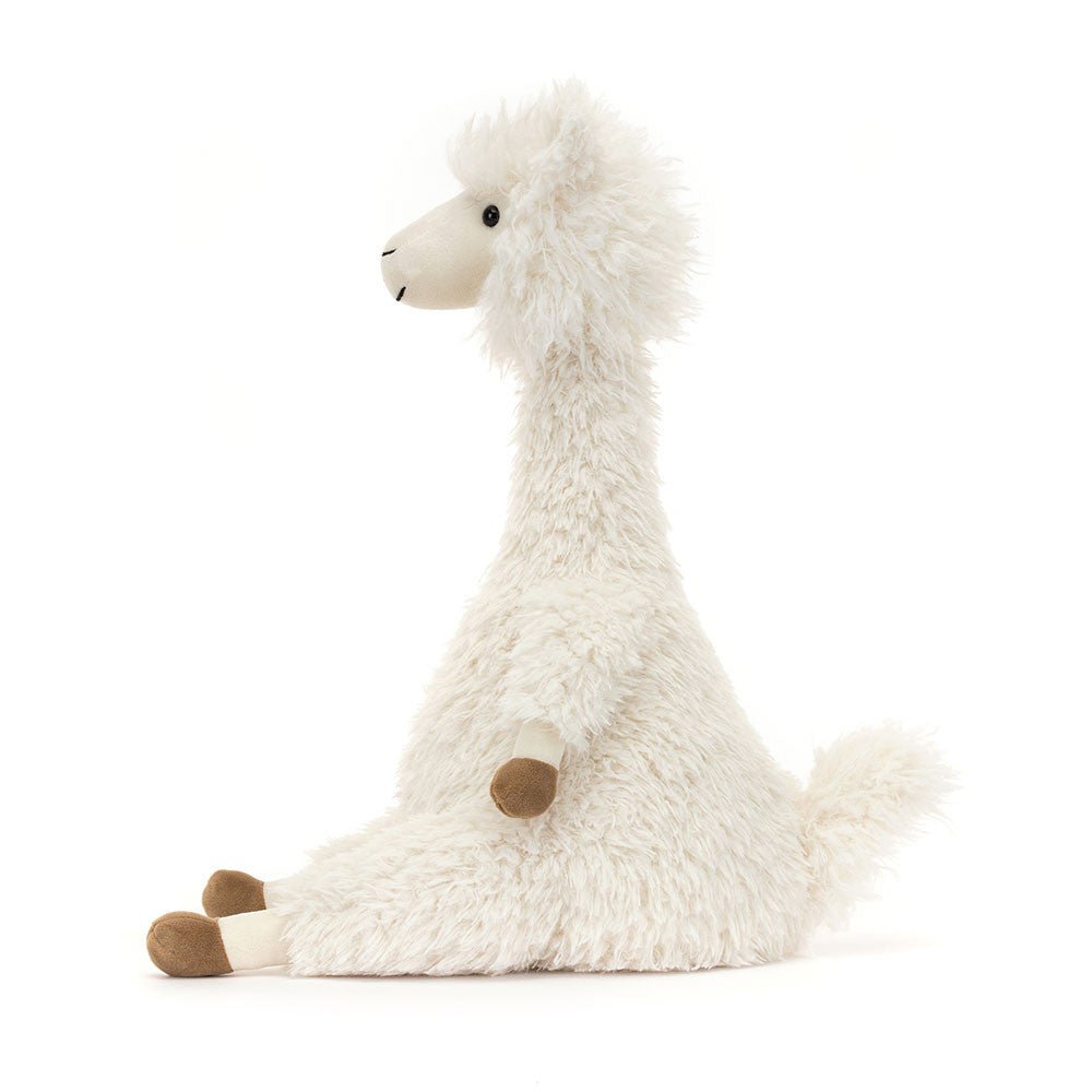 Alonso Alpaca Stuffed Animals Jellycat  Paper Skyscraper Gift Shop Charlotte