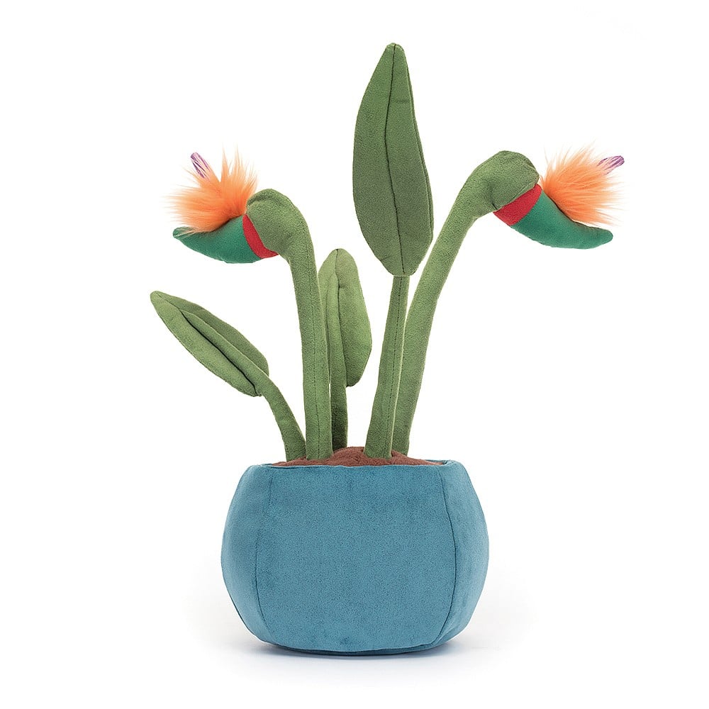 Amuseable Bird of Paradise Stuffed Animals Jellycat  Paper Skyscraper Gift Shop Charlotte