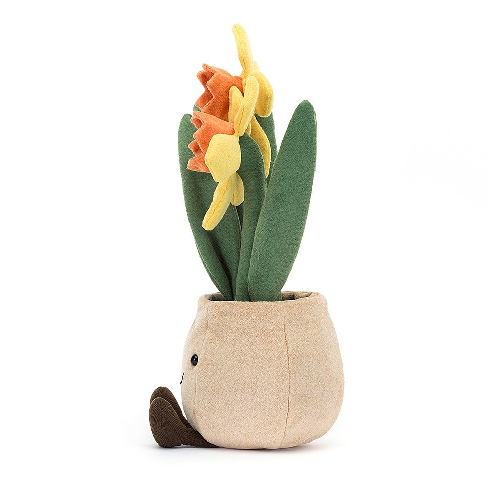 Daffodil Pot Jellycat Plush Kids Toys- Stuffed Animals Jellycat Paper Skyscraper Gift Shop Charlotte