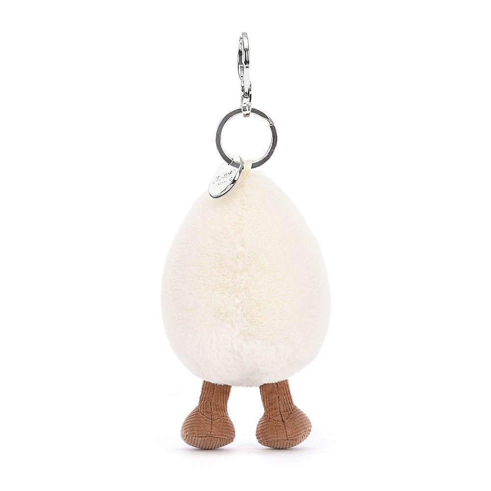 Amuseable Happy Boiled Egg Bag Charm Stuffed Animals Jellycat  Paper Skyscraper Gift Shop Charlotte