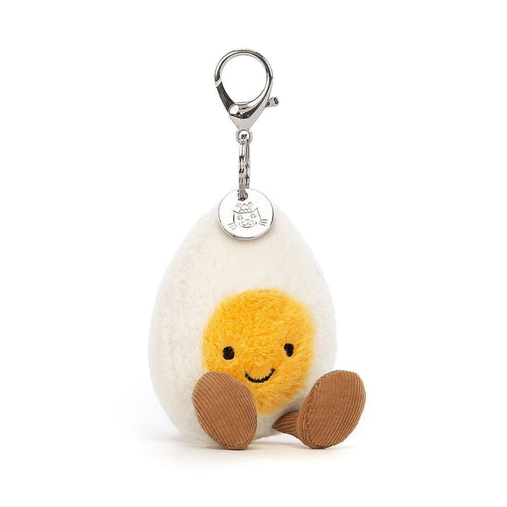 Amuseable Happy Boiled Egg Bag Charm Stuffed Animals Jellycat  Paper Skyscraper Gift Shop Charlotte