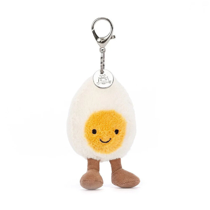 Amuseable Happy Boiled Egg Bag Charm Stuffed Animals Jellycat  Paper Skyscraper Gift Shop Charlotte