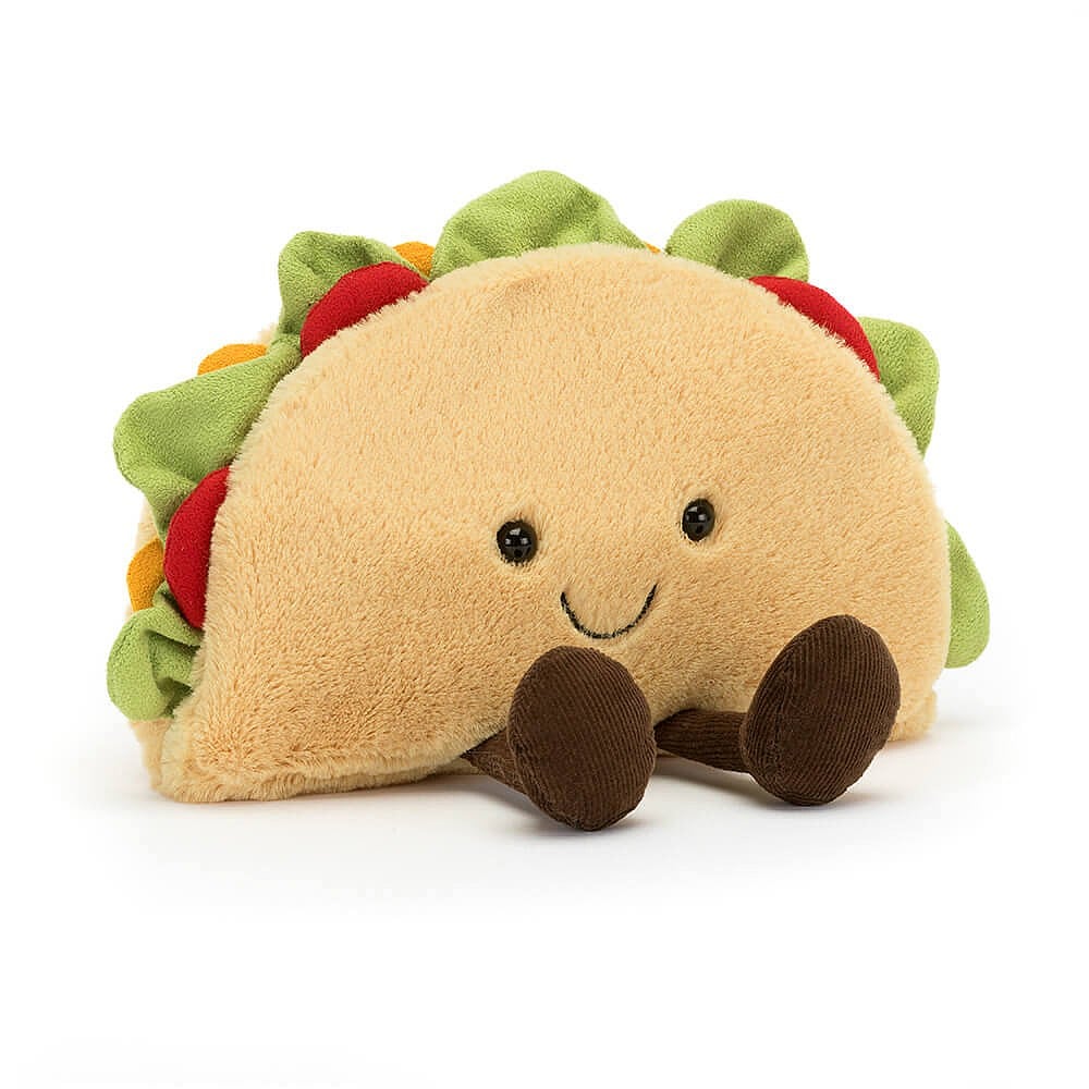 Amuseable Taco Stuffed Animals Jellycat  Paper Skyscraper Gift Shop Charlotte