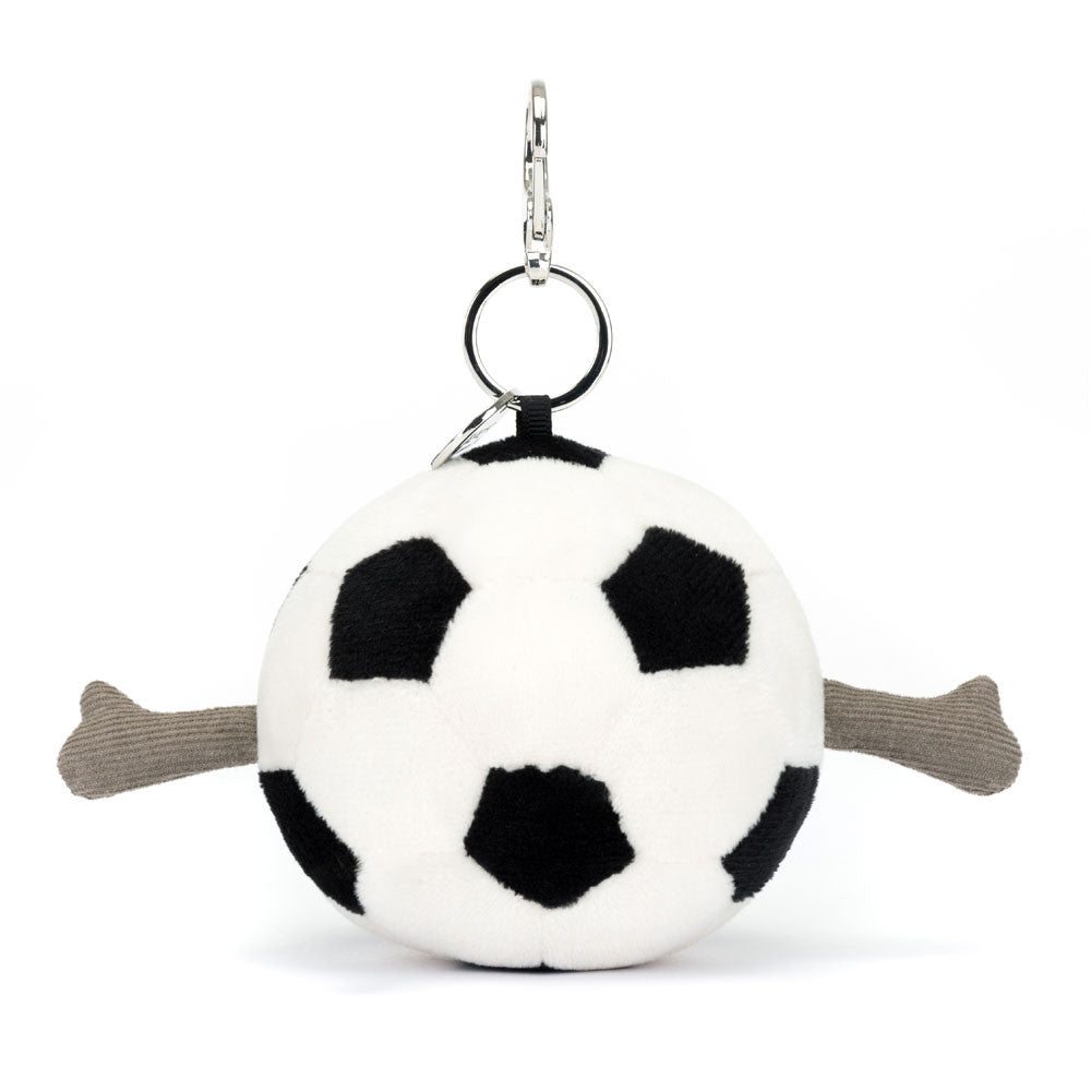 Amuseables Sports Soccer Bag Charm Stuffed Animals Jellycat  Paper Skyscraper Gift Shop Charlotte