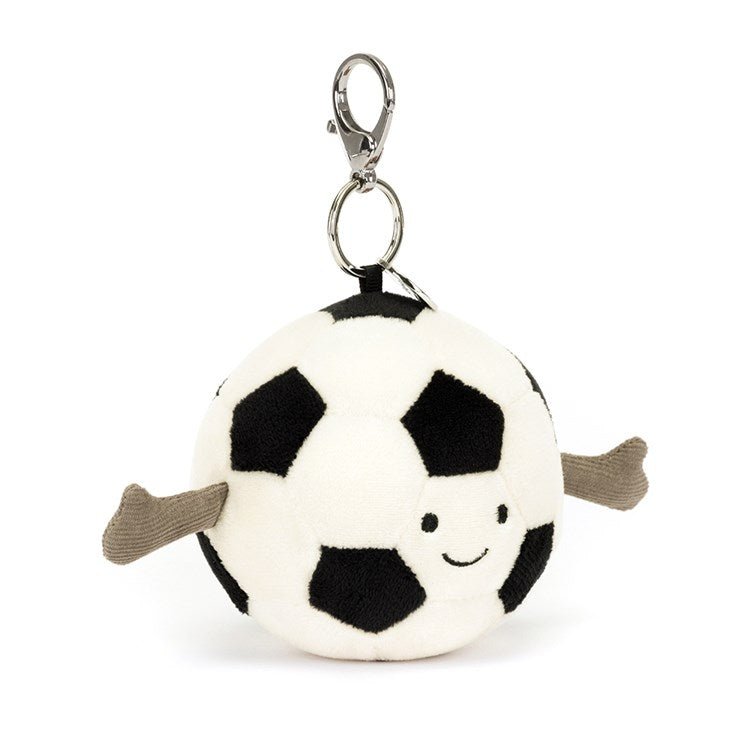 Amuseables Sports Soccer Bag Charm Stuffed Animals Jellycat  Paper Skyscraper Gift Shop Charlotte