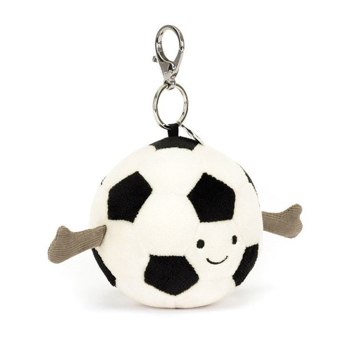 Amuseables Sports Soccer Bag Charm Stuffed Animals Jellycat  Paper Skyscraper Gift Shop Charlotte