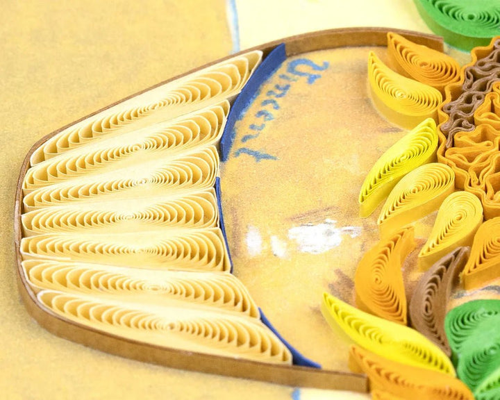 Artist Series - Quilled Sunflowers, Van Gogh Greeting Card Cards Quilling Card  Paper Skyscraper Gift Shop Charlotte
