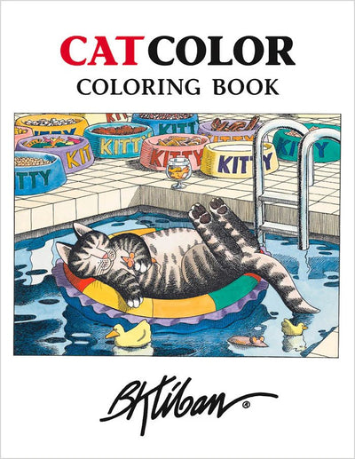 B. Kliban Cat Coloring Book Arts & Crafts Pomegranate  Paper Skyscraper Gift Shop Charlotte