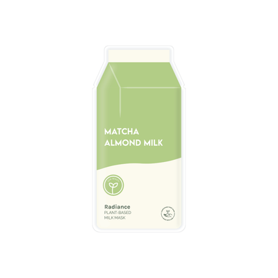 Matcha Almond Milk Plant-Based Milk Mask Filled PDQ Display  ESW Beauty  Paper Skyscraper Gift Shop Charlotte