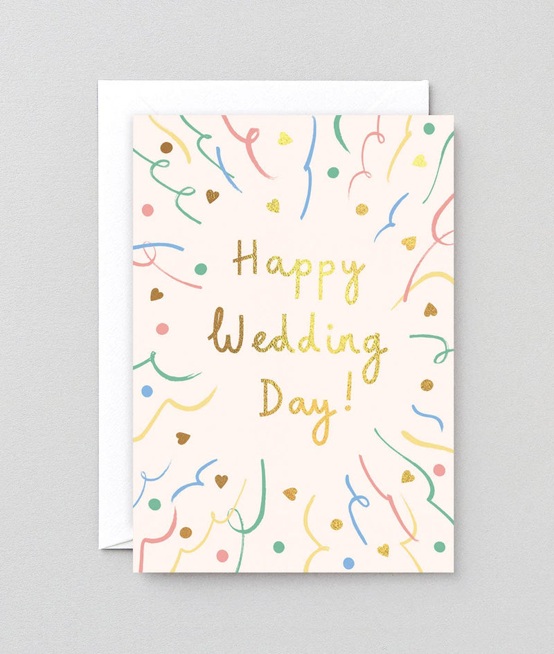 Happy Wedding Day! | Wedding Card Cards Wrap  Paper Skyscraper Gift Shop Charlotte