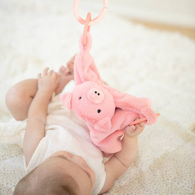 Teether Buddy Penny the Pig Baby Toys Bella Tunno Paper Skyscraper Gift Shop Charlotte