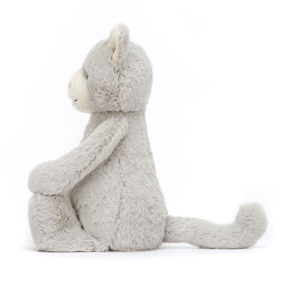 Bashful Grey Kitty | Medium Stuffed Animals Jellycat  Paper Skyscraper Gift Shop Charlotte