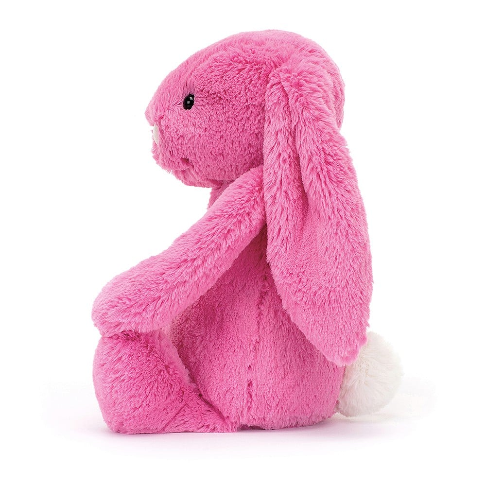 Bashful Hot Pink Bunny | Medium Stuffed Animals Jellycat  Paper Skyscraper Gift Shop Charlotte