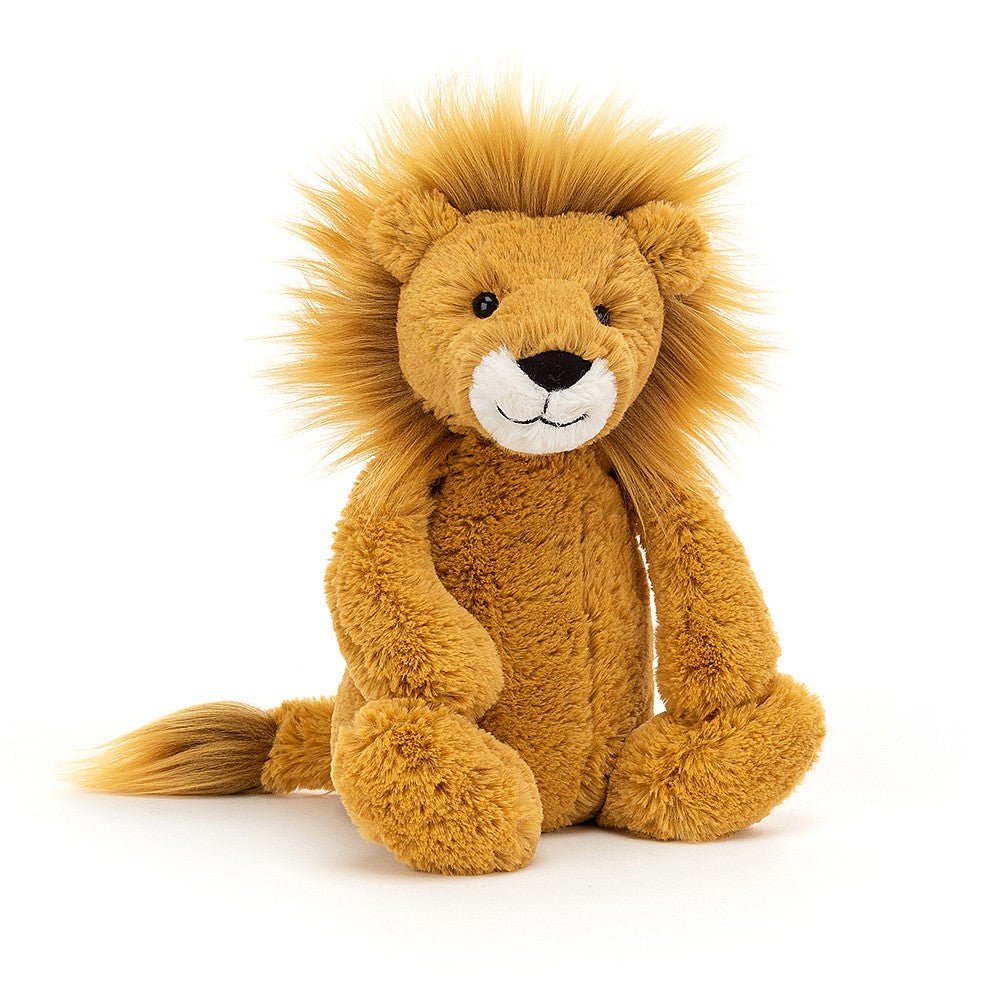 Bashful Lion Stuffed Animals Jellycat  Paper Skyscraper Gift Shop Charlotte
