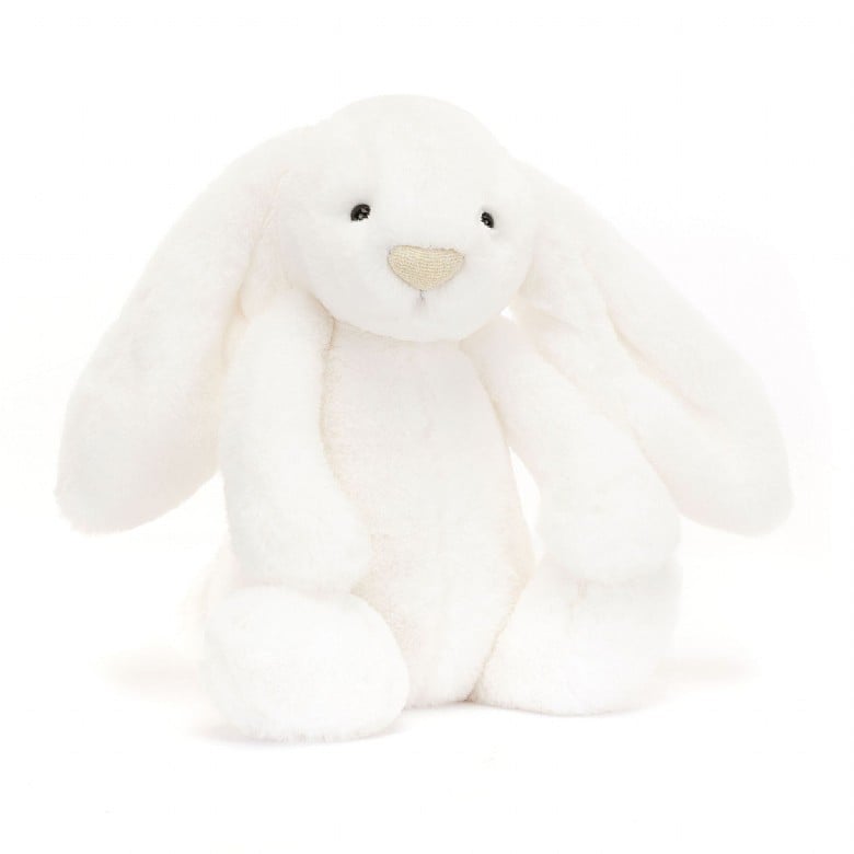Bashful Luxe Bunny Luna | Medium Stuffed Animals Jellycat  Paper Skyscraper Gift Shop Charlotte