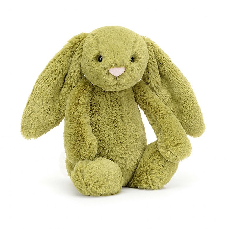 Bashful Moss Bunny | Medium Stuffed Animals Jellycat  Paper Skyscraper Gift Shop Charlotte