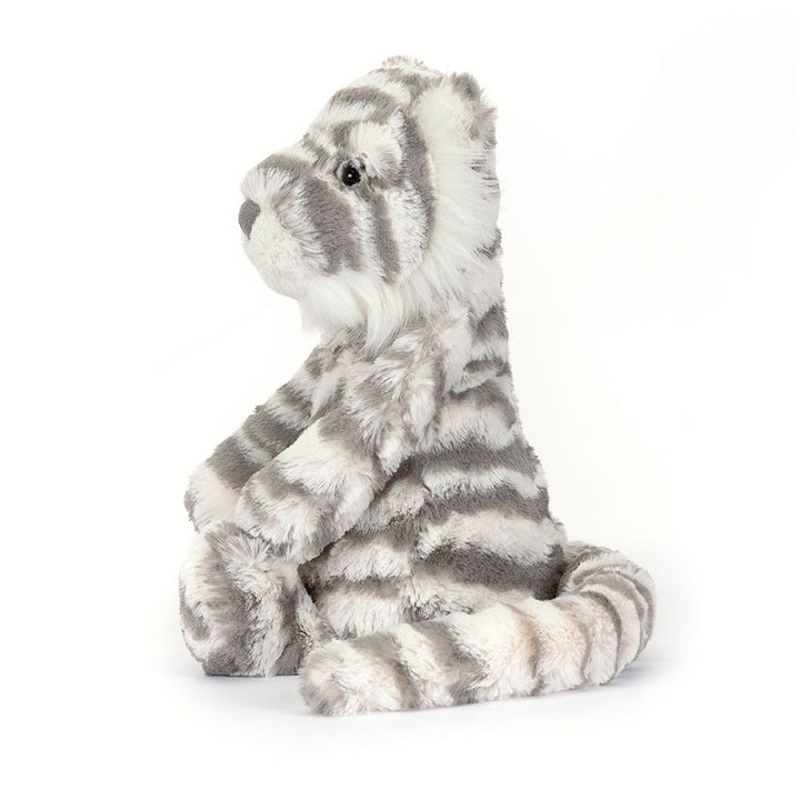 Bashful Snow Tiger Stuffed Animals Jellycat  Paper Skyscraper Gift Shop Charlotte