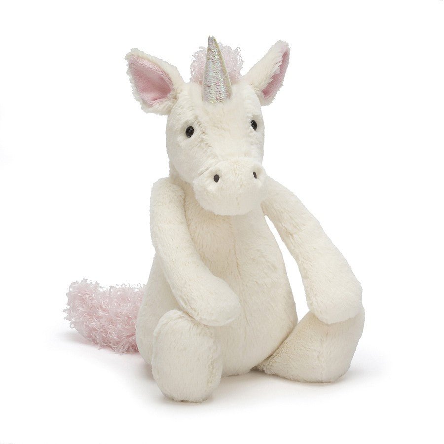 Bashful Unicorn | Medium Stuffed Animals Jellycat  Paper Skyscraper Gift Shop Charlotte