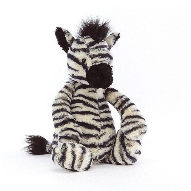 Bashful Zebra Stuffed Animals Jellycat  Paper Skyscraper Gift Shop Charlotte