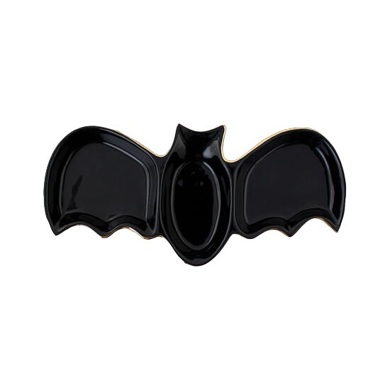 Bat Divided Tray, Ceramic, 12" Halloween One Hundred 80 Degrees  Paper Skyscraper Gift Shop Charlotte