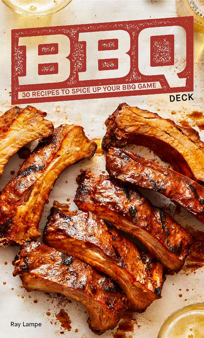 BBQ Deck: 30 Recipes to Spice Up Your BBQ Game BOOK Chronicle  Paper Skyscraper Gift Shop Charlotte
