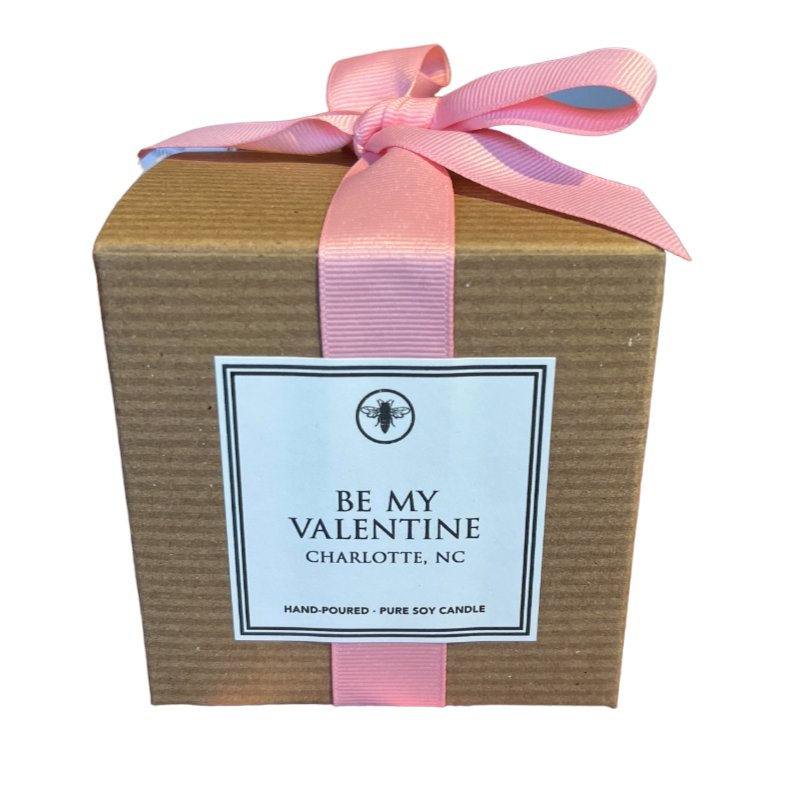 Be My Valentine Soy Candle Candles Ella B Paper Skyscraper Gift Shop Charlotte