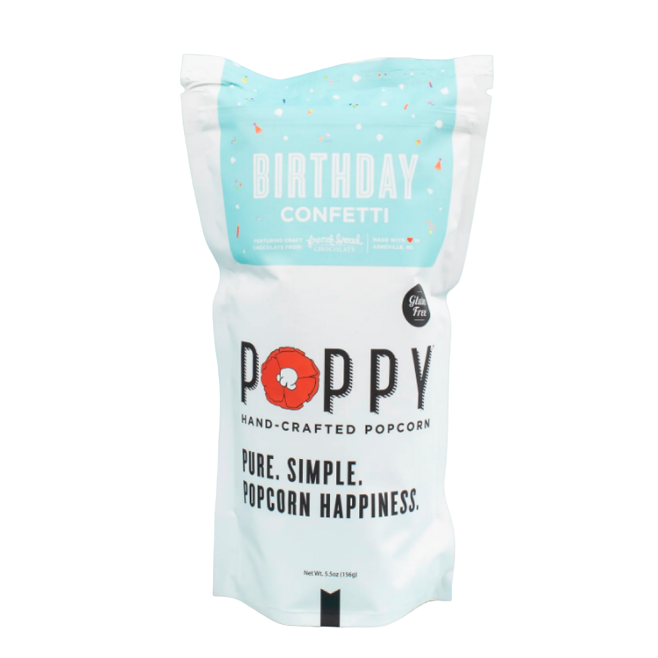 Poppy Handcrafted Popcorn | Birthday Confetti Food - Snacks Poppy Hand-Crafted Popcorn Paper Skyscraper Gift Shop Charlotte