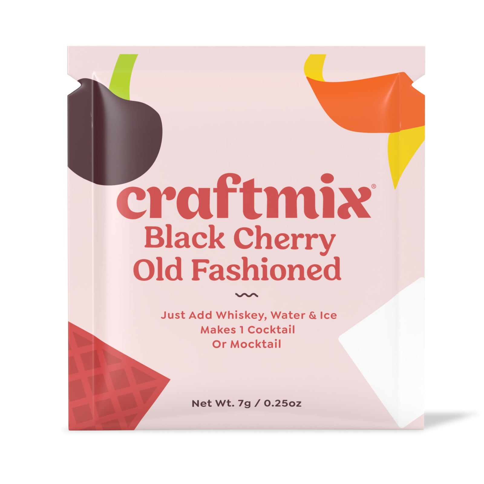 Black Cherry Old Fashioned Cocktail Mixer - 6 Servings Multipack Food - Drink Mixers Craftmix Paper Skyscraper Gift Shop Charlotte